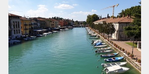 Hafen von Peschiera del Garda