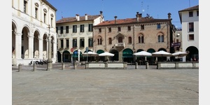Der Domplatz in Padova.