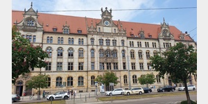 Die Alte Post in Magdeburg.