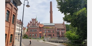 Historisches Elektrizittswerk in Cottbus.