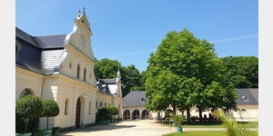 Schlossvorwerk im Schlosspark von Bad Muskau.