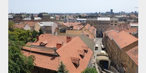 Zagreb von oben.
