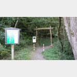 Unterer Zugang zur Obrunnschlucht in Hchst/Odenwald