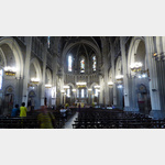 Innenraum der Basilika der Unbefleckten Empfngnis in Lourdes.
