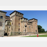 Der Herzogspalast Castello di San Giorgio in Mantua.