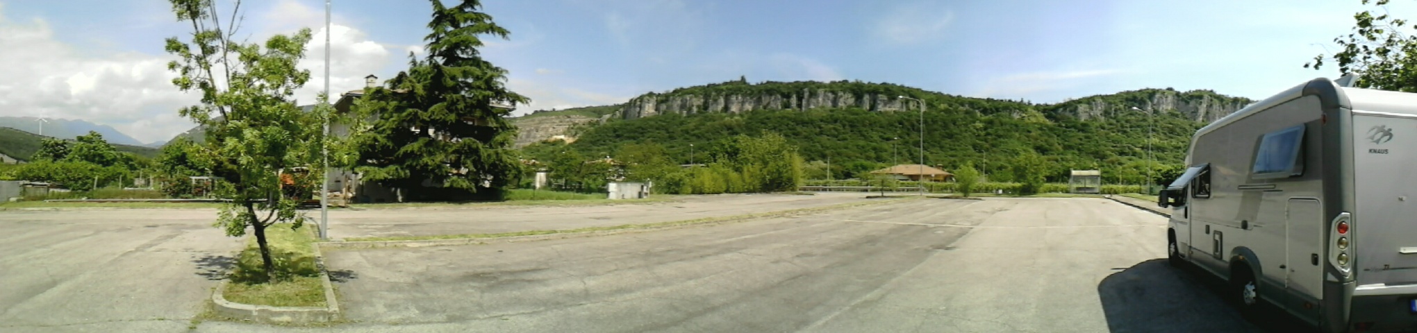  Panoramic view from the car park 