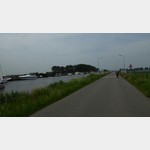 Radweg vom Stellplatz Het Groene Hart nach Aalsmeer