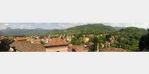 Blick vom Domberg ber Barga, Via Speranza, 11, 55051 Barga Lucca, Italien