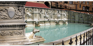 Siena - Fonte Gaia auf dem Piazza del Campo, Piazza Il Campo, 58, 53100 Siena Sienna, Italien