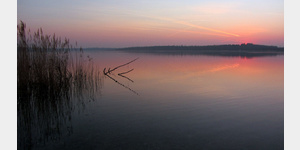 Sonnenuntergang am Schladitzer See bei Delitzsch
