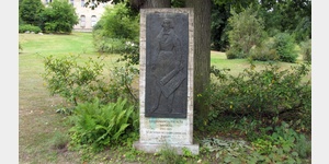 Denkmal fr Frst Hermann von Pckler-Muskau im Schlosspark Babelsberg, der nach Lenne die zweite Phase der Parkgestaltung bernahm. 