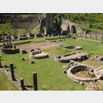 Voltera - Reste des Rmischen Theaters, Viale Francesco Ferrucci, 41-43, 56048 Volterra Pisa, Italien