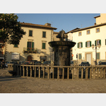 Brunnen im Zentrum von Castel del Piano, SP64, 58033 Castel del Piano Provinz Grosseto, Italien