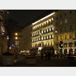 Wien - Abendstimmung am Hotel und Caf Sacher, 