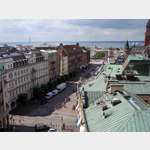 Helsingborg - Blick vom Krnan auf Stadt und Hafen, Slottshagsgatan 1, 252 23 Helsingborg, Schweden
