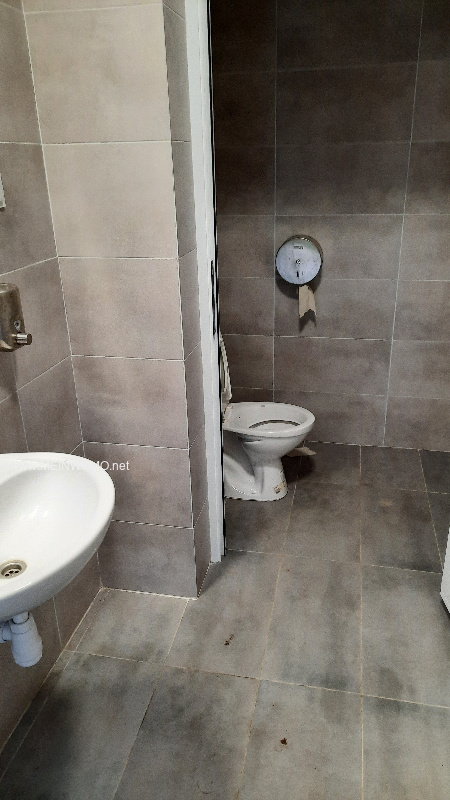 Toilet facilities at the bathing area