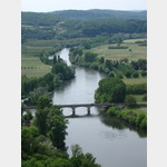 einer der schnsten Ausblicke auf die Dordonne , Couleurs Prigord, Pont de Fayrac, 24220 Vzac, Frankreich