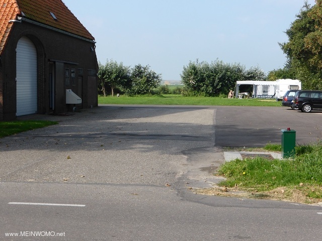 CP Minicamping De Hoek / De Cocksdorp - Texel Einfahrt