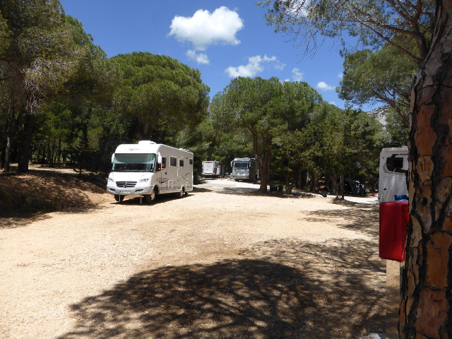 CP Sardinia Camping Cala Ganone, Dorgali (NU) Sardinien; Stellpltze, Mitte Mai 2016