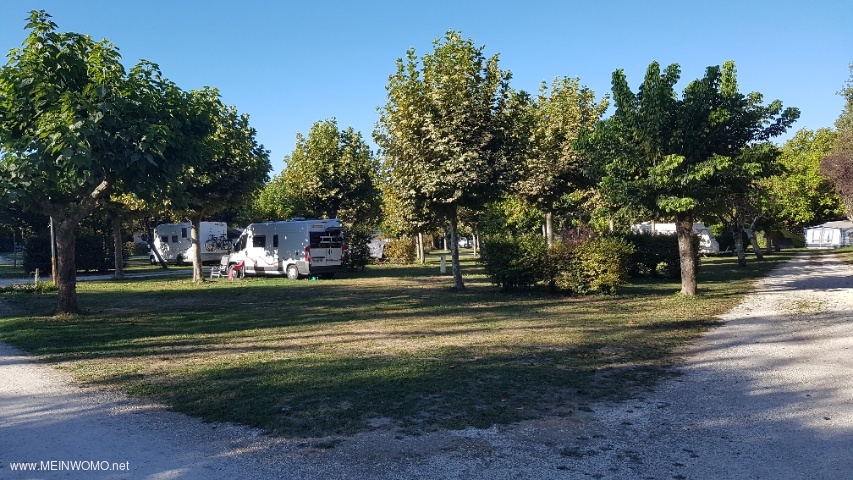 Campsite on the Dronne