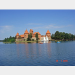 Litauen -  Burg Trakai Juli 2006