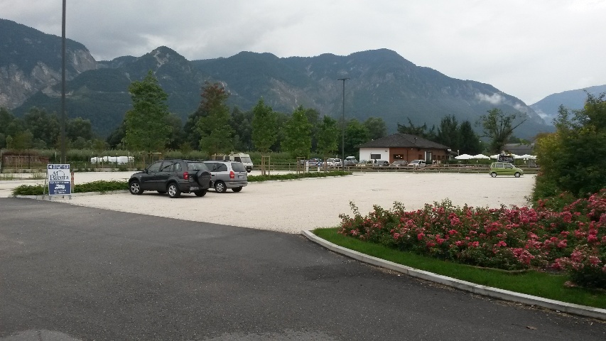  Terme New parking in driveway Levico 