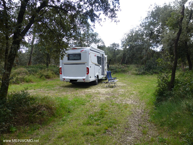  Camping La Sousta, there are also sunny places
