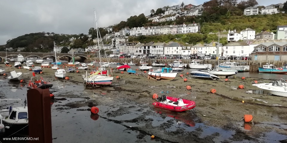  View from West Looe across the river to the car park and on East Looe