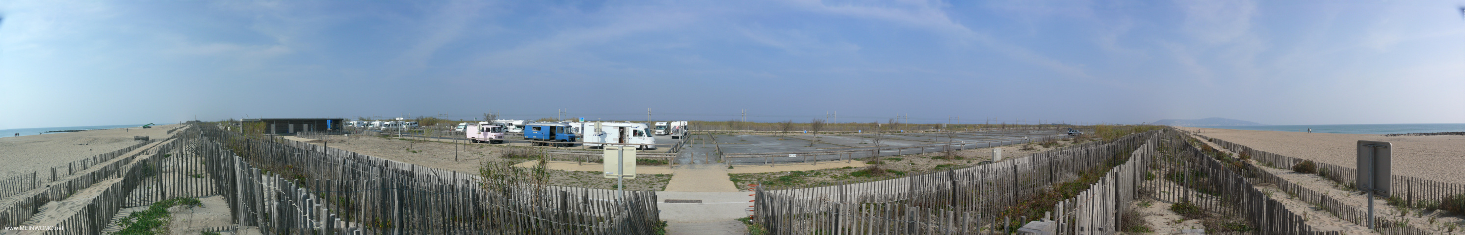  Vista panoramica del campo Sete les 3 Digues marzo 2014