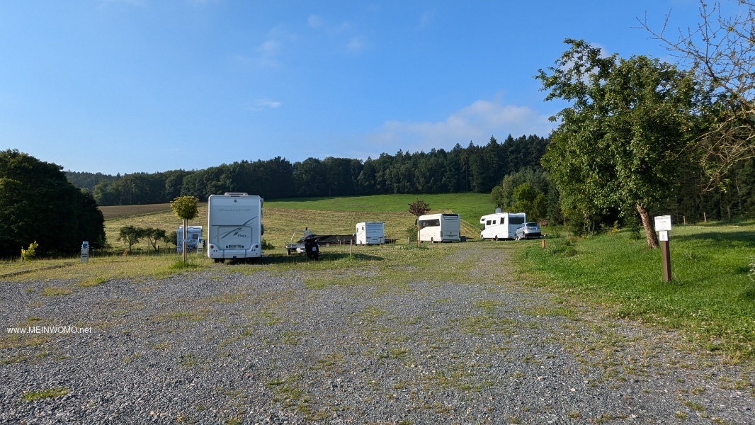 Place de parking pour camping-car au Dachsberg