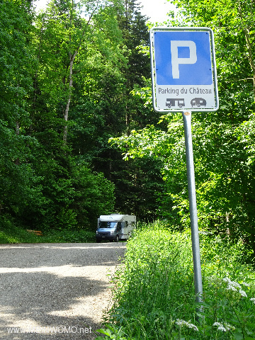  M tiers: officiell parkeringsplats  