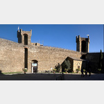 Rocca di Montalcino, Eingang