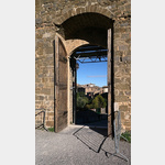 Rocca di Montalcino, Blick nach auen