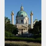 Wien, Karlskirche "im Grnen"