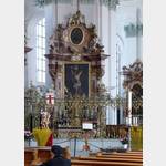 St.Gallen Stiftskirche Seitenaltar: Kreuzigungsszene