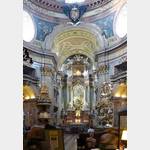 Wien, Peterskirche  Blick zum Hochaltar