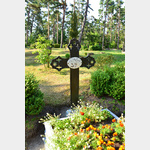 Grab auf dem deutschen Friedhof in Nidda