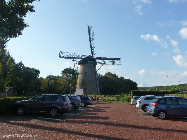  Windmill at the entrance to the square