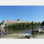 Die Hermannsfestung am Fluss Narva/Estland 