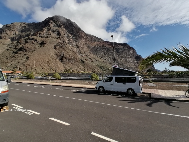 Parkeringsplatser i Valle Gran Rey officiellt godknda av mrken