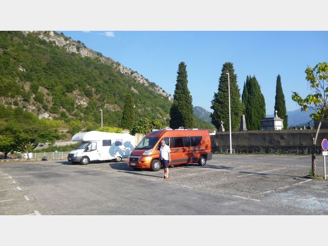 Parkplatz Foix