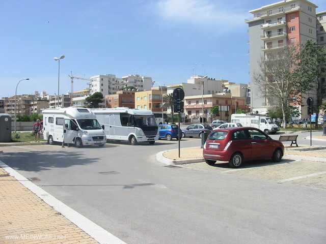 Marsala, parkeerplaats