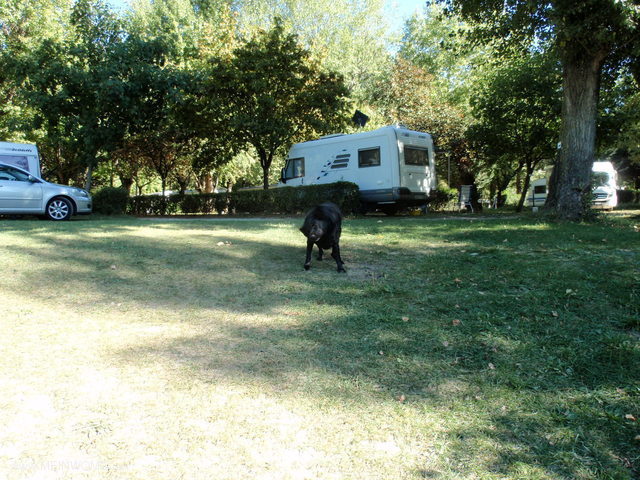  Parking space in the campsite