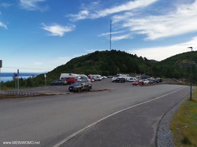 parking Ronvikfjell 