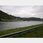 Blick ber den Rhein nach Sankt Goar