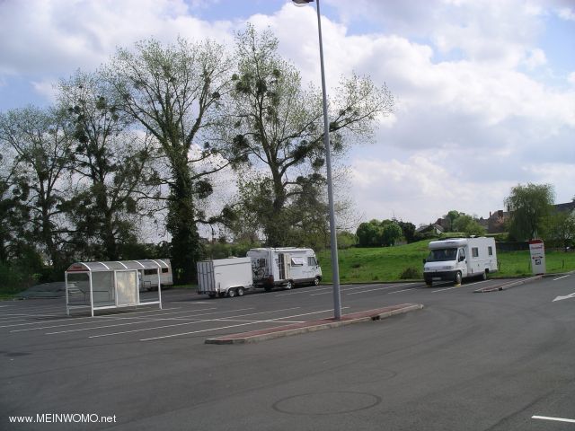  Parking by the Champion supermarket