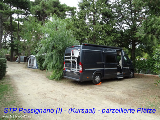  06065 Passignano sT (Italien), parkeringsplats Kursaal