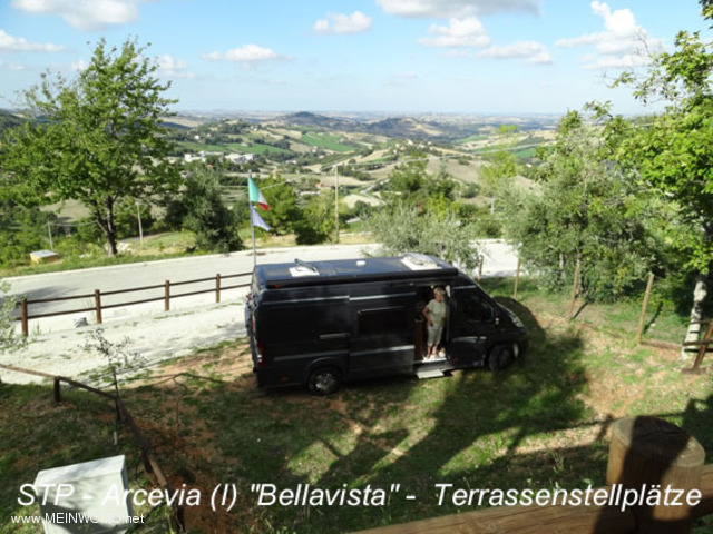 60011 Arcevia (Italien) - Stellplatz Campeggio Bellavista, Via san Giovanni Battista