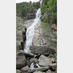 Barbianer Wasserfall (mittlerer von drei Wasserfllen)
