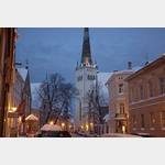Tallinn Olafkirche Der Turm ist das Wahrzeichen der Stadt